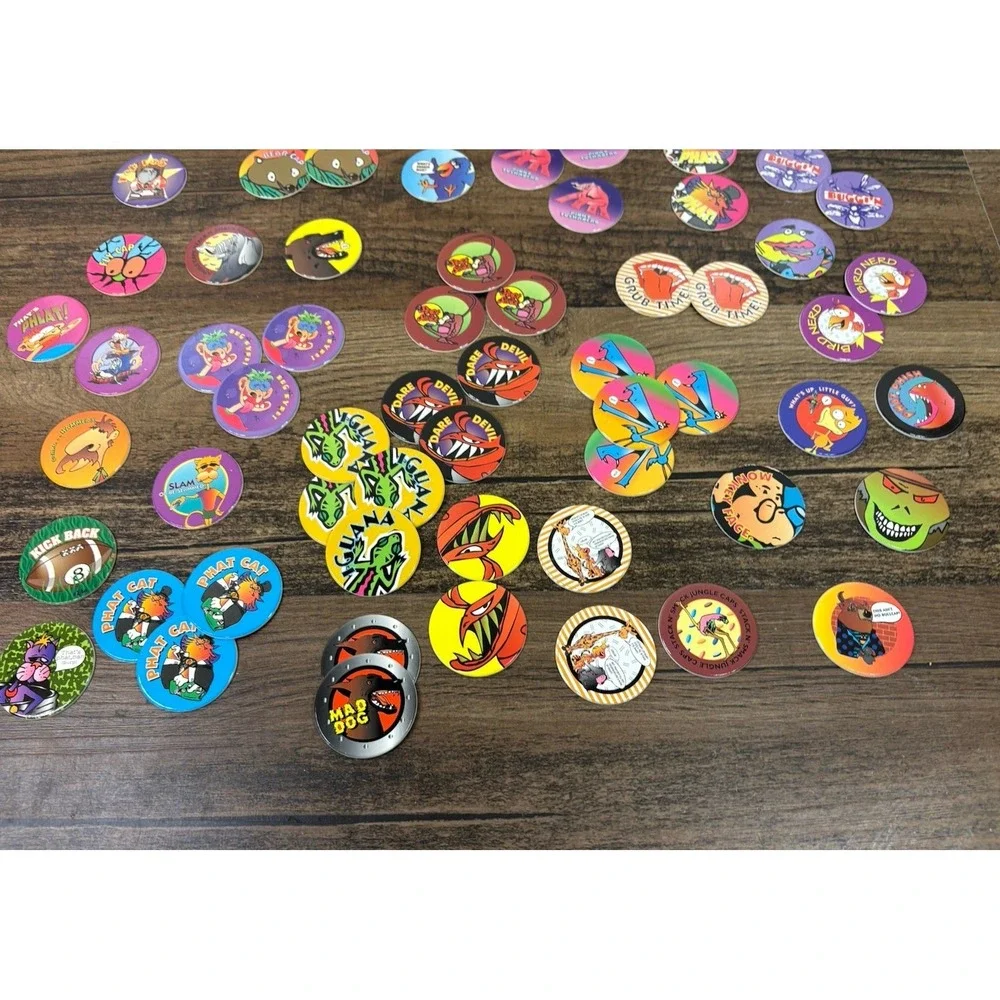 Huge Pogs Street Kaps Lot Dare Devil Fly Iguana